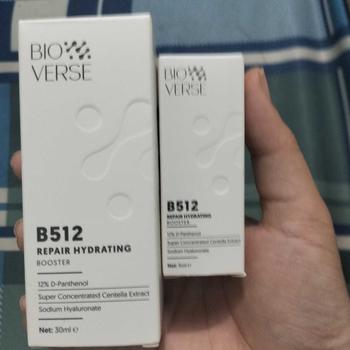 Product Review of Tinh Chất B512 Repair Hydrating Booster Bioverse Hỗ Trợ Làm Diụ, Giảm Kích Ứng Và Cải Thiện Độ Ẩm Cho Da 30ml [TẶNG Serum B351 5ml TẶNG THÊM ĐƠN 399K Serum C102 5ml TỪ 01-06.5] from M**🤑 0