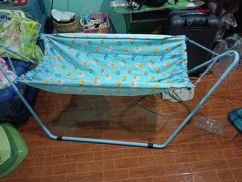 Product Review of 👶🏼 เปลเรือคุณหนู เปลเด็ก เปลไกว เปลญวน ขนาด 60*160*57 ซม se99 เด็กหญิง เด็กผู้ชาย from เ**ล ส**ย 0