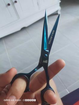 Product Review of MB J2 420 Professional barber scissors, Gunting rambut 6 inchi 02BS Silver from a**9 0