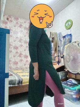 Product Review of Ladies collection | Tunik belah samping lengan 7/8 | tunik jumbo from 🕊**️ 1