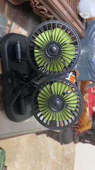 Product Review of Quạt Đôi 5V,12V,24V Xoay 360 Độ Tiện Ích Dành Cho Các Loại Xe Ô Tô from n**6 0