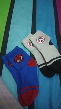 Product Review of Kaos kaki Anak Laki-Laki kaus kaki sekolah TK SD motif - kaos kaki sekolah, kaos kaki TK, kaos kaki sekolah sd motif Spiderman Captain America Superman, kaos kaki smp, kaos kaki anak laki laki sd, kaos kaki anak, kaos kaki anak Usia 7-8 tahun Fashion from D**i 0