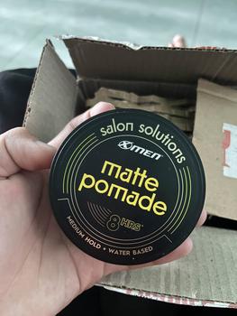 Product Review of Sáp tạo kiểu tóc XMEN Salon Solution Clay Waw / Hard Wax / Matte Pomade 65G - 8h giữ nếp với 3 lựa chọn [V] from ㅤ**. 0