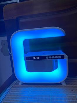 Product Review of Loa Bluetooth G Lớn Phiên Bản Mới Nhất, Kiêm Sạc Nhanh Không Dây 15W, Led RGB, Đồng Hồ Hiển Thị, Nghe Nhạc Cực Hay Củ Loa from D**g T**n @**8 0