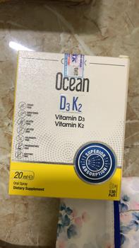 Product Review of VITAMIN D3K2 OCEAN ORZAX SPRAY DẠNG XỊT KÈM ĐẦU NHỎ GIỌT NHẬP KHẨU CHÂU ÂU 400 IU 20ML TƯƠNG ỨNG 130 LẦN XỊT GỒM VITAMIN D VÀ VITAMIN K2 from H**g T**n 0