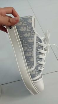 Product Review of GIÀY THỂ THAO NAM NỮ THÊU CHỮ D SNEAKER UNISEX MÀU GHI HỌA TIẾT CHỮ THÊU NỔI BẬT Shoes Đế Bằng giay nam Nhung from ☞**𝓷 𝓣**🏻 0