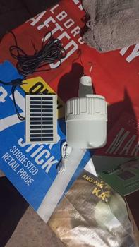 Product Review of Outdoor Solar Light 80w Lamp Portable Bulb Solar Emergency from E**d T**5 1