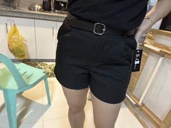 Product Review of Es Womens Premium Solf Tweed Casual Short With Belt Korean Outfit Women's Bottom from G**l P**z 3
