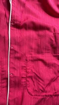 Product Review of Bộ Ngủ Đồ Bộ Pyjama Cổ Vets Quần Dài Aó Hai Túi Gấu Vải Đũi Gân Mềm Nhẹ from d**🥰 2