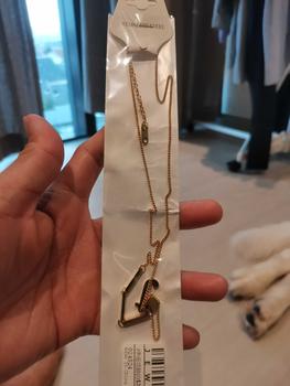Product Review of Stainless Steel Fashion Initial Letter Necklace For Women Accesories L8U2 from G** b**r w**d 0