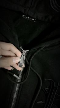 Product Review of Áo Khoác Pp 2 khoá lưng+ Tặng 1 dây mũ lục giác Philip chất nỉ chân cua quảng châu không xù Nam Menswear from H**️ 2