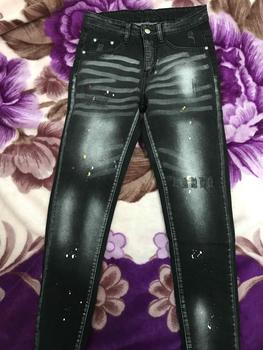 Product Review of QUẦN JEANS XÁM NAM DÀI 4 CÚC VẨY SƠN ĐI VIỀN TRẮNG SỌC NỔI 1 BÊN THỜI TRANG CÁ TÍNH   Menswear Denim Pants Có Túi from N**n X**n L** ** 0