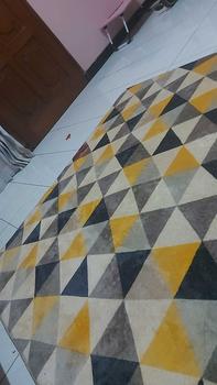 Product Review of Karpet Lantai Empuk Busa Malaysia Bahan Kain Flanel Polyester Size 140x190 (Medium) Carpet from A**a R**i 0
