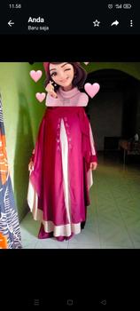Product Review of Gamis motif Teratai Gamis printing Jumbo Gamis Muslim Wanita Dewasa from I**H B**N 0