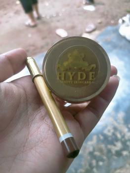 Product Review of CREAM MALAM HYDE BEAUTY SKINCARE GLOWING FORTE Biru Hitam Mencerahkan Wajah Memutihkan from ** S**a R**a 0