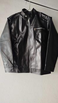 Product Review of Áo Khoác Da Bóng Nam Phối Dây Kéo Cao Cấp Mẫu Mới. Menswear  Kate Kem from D**H P**N 0
