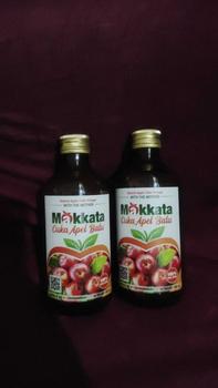 Product Review of CUKA APEL MAKKATA Apel Original BPOM (Paket 2 Botol) Botol from D**. T**s 1