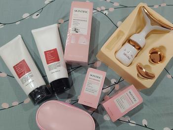 Product Review of [TOP] SKINTIFIC Clay Mask Set Niacinamide Bright Boost Clay Mask Stick 40g+ Mugwort Clay Mask 40g   FDA Approved Alaska Volcano  wajah masker Salicylic acid niacinamide Whitening Skin care Black Heads Skin Repair Comfort from 🇹**🇷 2