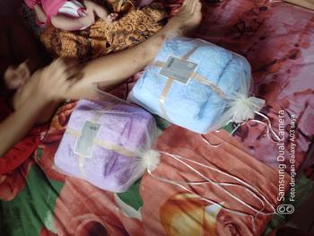Product Review of Handuk Set 2in1 New Motif Polos And Handuk Mandi Dewasa from A**a 1
