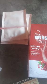 Product Review of (1HỘP) CỐM LỰU ĐỎ HỖ TRỢ ĐẸP DA COLLAGEN TRÁI CÂY from k**n 0