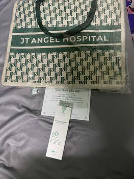 Product Review of JT10 - [Size nhỏ] Túi cói thời trang JT Angel - Nhẹ nhàng, xinh xắn, thời trang, túi rộng thoải mái from v**) 0