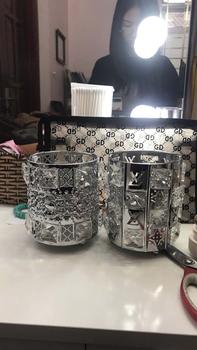 Product Review of Lọ đựng cọ trang điểm pha lê sang trọng from H** M**✨ 0
