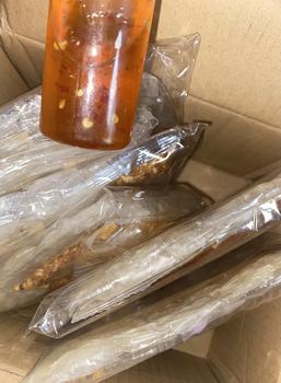 Product Review of (3 Bịch) Bánh Dẻo Sate Tỏi Bò Giòn Gói Ăn Vặt Snack Food from ** 0