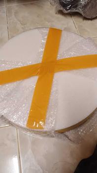 Product Review of ขนาดมาตรฐาน38cm จานจับชิ้นงาน สำหรับเครื่องขัดหน้าปูน ใบขัดมัน แบบขัดหยาบ แผ่นขัดหน้าปูน จานขัดปูนฉาบ ใส่ได้ทุกยี่ห้อ from ฟ**ง ม**ว 0