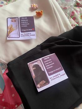 Product Review of {SET CADAR} JILBAB SYAR'I SEGI EMPAT INSTAN JUMBO PREMIUM | TUDUNG HAFIZAH Bisnis Pad Muslim Layer Doll Ceruty Sifon Kerudung from M**k 0