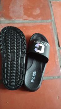 Product Review of D01 Dép nam nữ quai ngang siêu nhẹ DUWA - dép chữ C nam nữ Slipper DéP Đế Bằng Đồng Nhung from S** ♥** L** 1