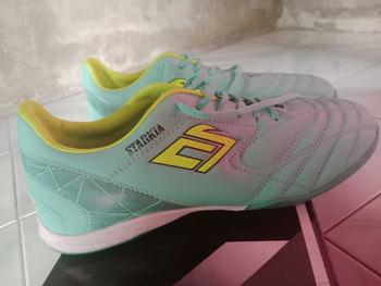 Product Review of Fromzero - Sepatu Futsal Starkia Revolted IN Aqua Stabilo from D**a 3