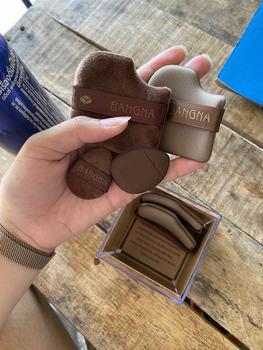Product Review of ชุดพัฟคุกกี้ช็อกโกแลต 6 ชิ้น พัฟกำมะหยี่ 1 ชิ้น มินิพัฟ 2 ชิ้น พัฟเบาะลม 3 ชิ้น ไม่กินแป้ง นุ่มพิเศษ ใช้ได้ทั้งแห้งและเปียก สำหรับลงรองพื้น from ต**. 1