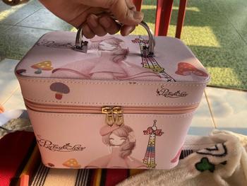 Product Review of BEU051 กระเป๋าเครื่องสำอาง มี 3 sizeให้เลือก วัสดุผ้า PUกันน้ำ มีหูหิ้วซิปอย่างดีกล่องเก็บเครื่องสำอางกันน้ำ กระเป๋าเดินทาง from เ** น**์ ** 0