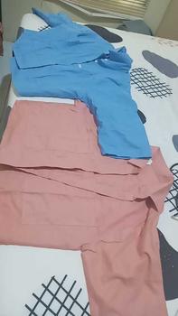 Product Review of Melva Korean Crop Kemeja Wanita Semi Crop Linen Saku Dua Ld 120 Blouse Atasan Wanita Gemilang from E**S 0