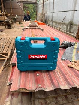 Product Review of Máy khoan pin lõi đồng  Makita 72V . Máy khoan 3 chức năng , có búa . Tặng kèm bộ phụ kiện 24 chi tiết from L**9 0