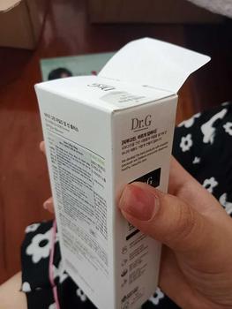 Product Review of (Quà tặng 1 Nước tẩy trang 30ml)Kem chống nắng thuần vật lý cho da nhạy cảm Dr.G Green Mild Up Sun+ SPF50+ PA++++ 50ml from k**u 1