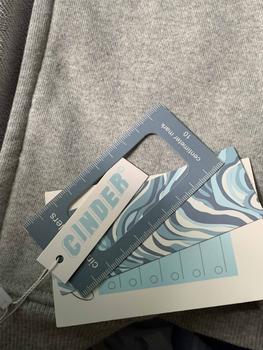 Product Review of Áo Hoodie Zip Alphabet CINDER, Áo Khoác Local Brand Menswear Dài Tay from H**h 1
