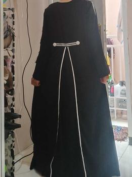 Product Review of Veeyaa Abaya by fanny.beauty.id Wanita Muslim Gamis Kombinasi Embos from d**✨ 0