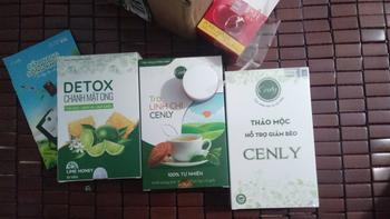 Product Review of [MUA 1 ĐƯỢC 4 ] Combo Thảo mộc Cenly 30viên + TẶNG 1hộp chanh mật ong 30viên + TẶNG 1hộp Trà Linh Chi túi lọc mini size 6gói + TẶNG 1son dưỡng môi lựu đỏ LIPSHE 5g / viên thảo mộc hỗ trợ làm đẹp Thảo Tây Cenly from Q**m 2
