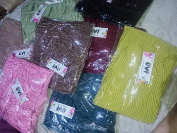 Product Review of BIG SALE.!! KULOT PLISKET LIDI HIGHWAIST  50 RIBU DAPAT 4 PCS Celana Bawahan panjang Wanita Rib from H**a 1