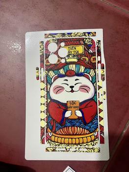 Product Review of [Mã P]Miếng dán da hình Mèo thần tài VN dành cho điện thoại Android và IOS Phụ Kiện from C**g L** N**0 1