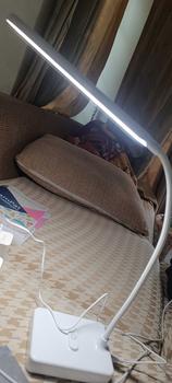 Product Review of โคมไฟตั้งโต๊ะ โคมไฟอ่านหนังสือ LED รุ่น1901 ปรับแสงได้3สี รี่แสงได้ ไฟมินิมอล มีแบตเตอรี่ในตัว from B**n 3