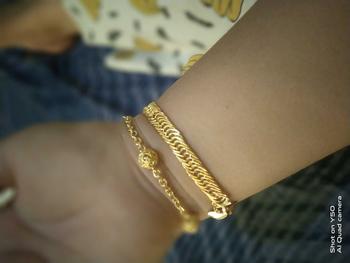 Product Review of Gelang Rantai Bisa Di Sepuh Perhiasan Emas Bracelets from U**y 0