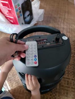 Product Review of 8.5 inches home Karaoke Portable Wireless Karaoke Bluetooth Speaker with FREE MIC from M**y L** ** 1
