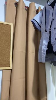 Product Review of Plain Non-Blackout Curtain With Ring - Cream Set | 3in1 set from C**r T**e 🇵** 1
