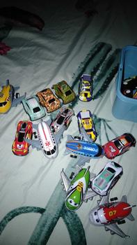 Product Review of PAKET KOMPLIT 25Pcs Metal Pullback Toys Mobil mini Pullback Pesawat Pullback MIX from G**i 1