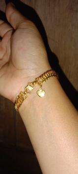 Product Review of Gelang Rantai Bisa Di Sepuh Perhiasan Emas Bracelets from R**y Y**a 1