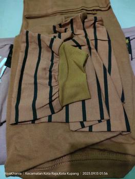 Product Review of QR PROJECT ID - KAOS POLOS OVERSIZE LENGAN PANJANG STRIPE SALUR WITH SLIT from A**a P**✨ 1