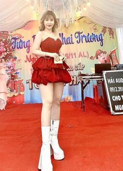 Product Review of [ Sẵn ĐEN- TRẮNG] Giày boot nữ cổ lửng cao gót 14cm ĐẾ KÉP phong cách Âu Mỹ GBN120 Bốt Shoes from M**h T** M** 0