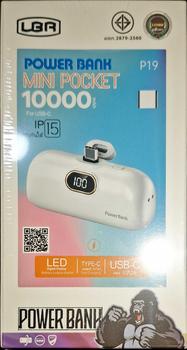 Product Review of LBR P19 Mini Power Bank 10000mAh แบตเตอร์รี่สำรองสําหรับการพกพา for Type C / iOS from ้**ด 2
